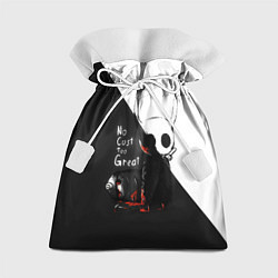Мешок для подарков Hollow Knight черно-белое, цвет: 3D-принт
