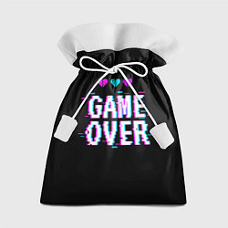 Подарочный мешок Game Over Pixels