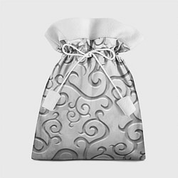 Мешок для подарков Ажурный орнамент на поверхности металла, цвет: 3D-принт