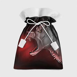 Подарочный мешок Арт злой волк