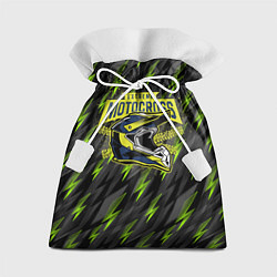 Мешок для подарков Шлем Motocross, цвет: 3D-принт