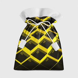 Мешок для подарков Желтые ступеньки, цвет: 3D-принт