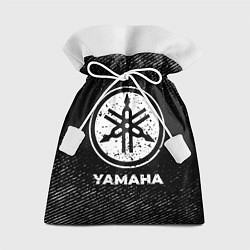 Мешок для подарков Yamaha с потертостями на темном фоне, цвет: 3D-принт