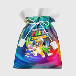 Мешок для подарков Super Mario 3D World - Nintendo - Team of heroes, цвет: 3D-принт