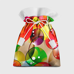 Мешок для подарков Большие мыльные пузыри, цвет: 3D-принт