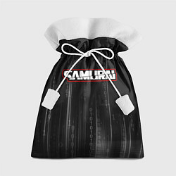 Мешок для подарков Samurai - Киберпанк - Двоичный код, цвет: 3D-принт