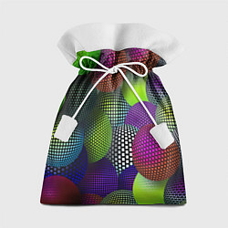 Подарочный мешок Трехмерные разноцветные шары