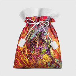 Мешок для подарков Евангелион красочный, цвет: 3D-принт