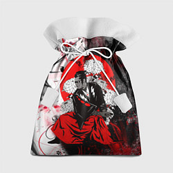 Мешок для подарков Самурай в кимоно, цвет: 3D-принт