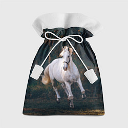 Подарочный мешок Скачущая белая лошадь