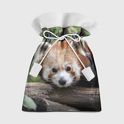 Мешок для подарков Красная панда, цвет: 3D-принт