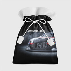 Мешок для подарков Mercedes AMG - racing team - motorsport, цвет: 3D-принт