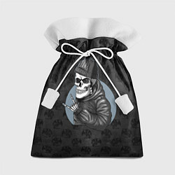 Подарочный мешок Скелет рокера