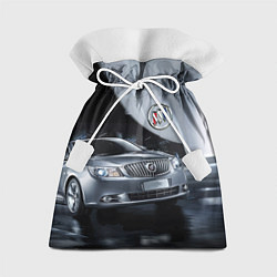Мешок для подарков Buick в ночном городе, цвет: 3D-принт