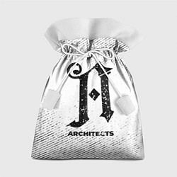 Мешок для подарков Architects с потертостями на светлом фоне, цвет: 3D-принт