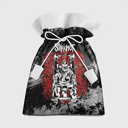 Мешок для подарков Slipknot скелет, цвет: 3D-принт