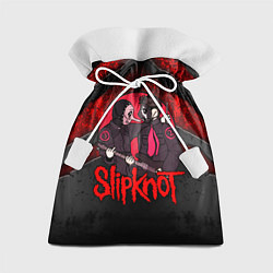 Подарочный мешок Slipknot black and red