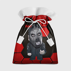 Мешок для подарков Slipknot объемные плиты, цвет: 3D-принт