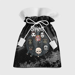 Мешок для подарков Black slipknot, цвет: 3D-принт