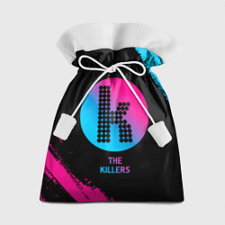 Мешок для подарков The Killers - neon gradient, цвет: 3D-принт