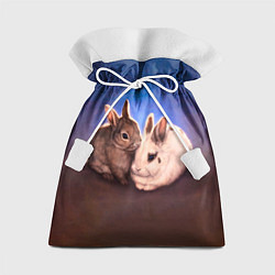 Мешок для подарков Кроличьи нежности, цвет: 3D-принт