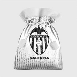 Мешок для подарков Valencia с потертостями на светлом фоне, цвет: 3D-принт