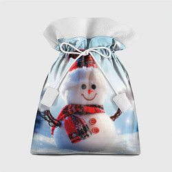 Мешок для подарков Снеговичёк, цвет: 3D-принт