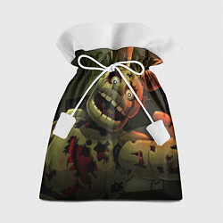Мешок для подарков Спрингтpaп, цвет: 3D-принт