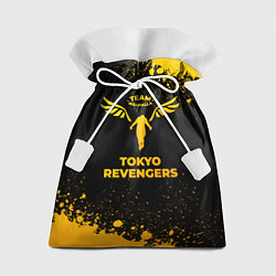 Мешок для подарков Tokyo Revengers - gold gradient, цвет: 3D-принт