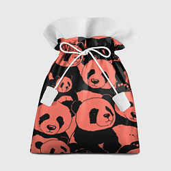 Подарочный мешок С красными пандами