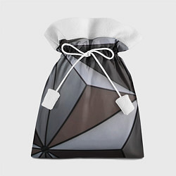 Мешок для подарков Металлическая геометрическая броня, цвет: 3D-принт