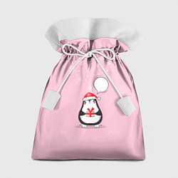 Мешок для подарков New year pinguin, цвет: 3D-принт