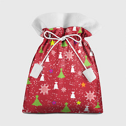 Подарочный мешок Red new year