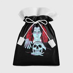 Мешок для подарков Wednesday Skull, цвет: 3D-принт