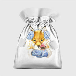 Мешок для подарков Лисичка с мышкой, цвет: 3D-принт