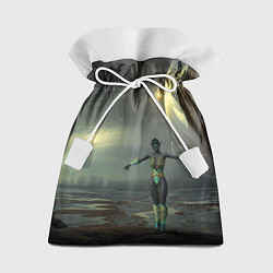 Мешок для подарков Эльфийка в пустошах, цвет: 3D-принт