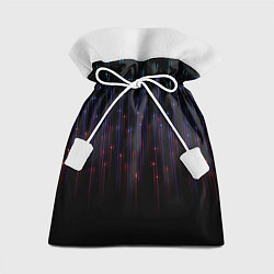Мешок для подарков Разноцветные лучи, цвет: 3D-принт