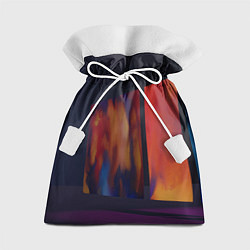 Мешок для подарков Абстрактные парящие стеклянные картины, цвет: 3D-принт