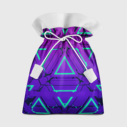 Мешок для подарков Cyber armor - neon, цвет: 3D-принт