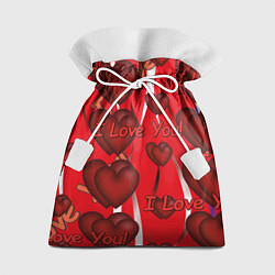 Подарочный мешок Святой Валентин для тебя
