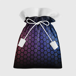 Подарочный мешок Abstract hexagon fon