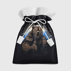 Мешок для подарков Сильный медведь, цвет: 3D-принт