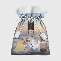 Мешок для подарков BTS sunset, цвет: 3D-принт