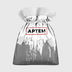 Мешок для подарков Артем в рамке красного цвета, цвет: 3D-принт