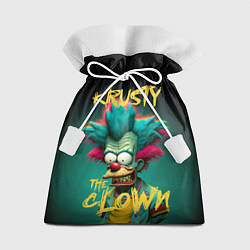 Мешок для подарков Клоун Красти из Симпсонов, цвет: 3D-принт