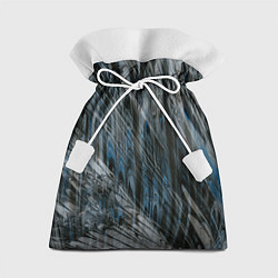 Мешок для подарков Тёмные листы стёкол, цвет: 3D-принт