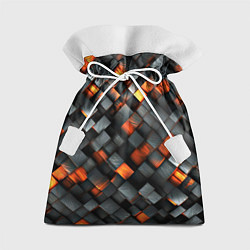 Мешок для подарков Раскаленные блоки паттерн, цвет: 3D-принт