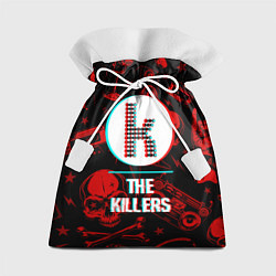 Мешок для подарков The Killers rock glitch, цвет: 3D-принт