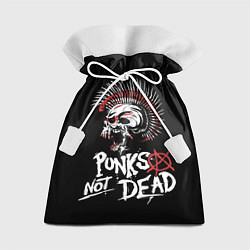 Подарочный мешок Punks not dead - анархия