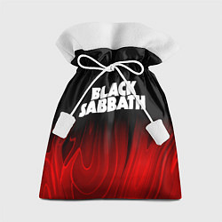 Мешок для подарков Black Sabbath red plasma, цвет: 3D-принт